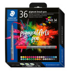 Staedtler Pigment Arts Brush Pen (36 farger)