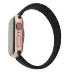 TelForceOne elastisk stropp for Apple Watch - S/145 mm (42/44/45 mm) Svart