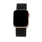 TelForceOne elastisk stropp for Apple Watch - L/165 mm (42/44/45 mm) Svart