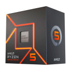 AMD CPU Ryzen 5 7600 CPU - 3,8 GHz 6 kjerner - AMD AM5 (m/kjølere)