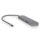 Nedis 10-i-1 USB Multi-Port-adapter (USB-A/USB-C/kortleser/RJ45/HDMI)