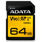 Adata Premier SDXC-kort 64 GB V90 (UHS-II)