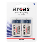 Arcas Super Heavy Duty C-batterier (R14) 2pk
