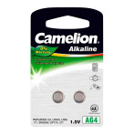 Camelion LR626/LR66/AG4 Knappcellebatteri 1,5V (alkalisk) 2pk