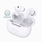 Defunc Bluetooth ANC TWS In-Ear ørepropper (25 timer) Hvite