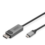 Digitus DisplayPort-adapterkabel - 2m (USB-C/DisplayPort)