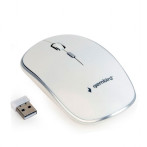 Gembird MUSW-4B-01-W trådløs mus (USB) Hvit