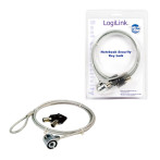 Logilink NBS003 bærbar lås (nøkkel)
