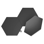 Nanoleaf Shapes WiFi Hexagon Extension - 42W (3 paneler) Svart