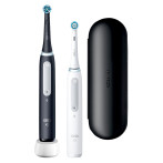 Oral-B iO 4 elektrisk tannbørste Duo (svart/hvit)