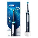 Oral-B iO 4 Bluetooth elektrisk tannbørste (4 innstillinger) Mattsvart