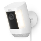 Amazon Ring Spotlight Cam Pro Plug-In utendørs overvåkingskamera (1920x1080) Svart