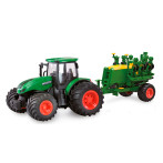 Amewi RC fjernstyrt traktor m/såmaskin 1:24 - 46cm (2,4GHz) 6 år+