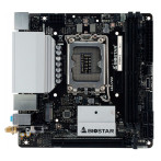 Biostar B760NH-E hovedkort, LGA 1700, DDR5 Mini-ITX