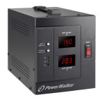 PowerWalker Bluewalker AVR spenningsregulator 3000VA 2400W (2x uttak)