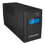 PowerWalker Bluewalker UPS Nødstrømforsyning 650VA 360W (4xC13)