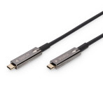 Digitus AOC USB-C-skjermkabel - 15 m (USB-C hann/USB-C hann)