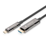 Digitus HDMI AOC-adapterkabel - 15 m (USB-C hann/HDMI hann)