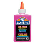 Elmers Glow-In-The-Dark-lim (147ml) Rosa