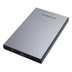Graugear SSD/HDD-harddiskskap (USB 3.2) 2,5tm - Sølv
