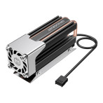 Graugear Cooler for M.2 NVMe SSD (m/PWM-vifte)