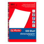 Herlitz Universal Kopipapir - 500 ark (A4) 80g - Hvit