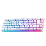 Deltaco Gaming WK70 60% Keyboard m/RGB (Semi-transparent) Hvit