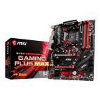 MSI B450 Gaming Plus MAX hovedkort, AMD AM4, DDR4 ATX