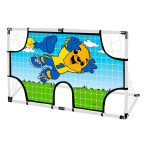 SportMe Teddy Bear Fotballmål med skytesoner (140x70x40cm)