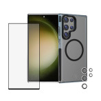 3Sixt 4-i-1 beskyttelsespakke for Samsung Galaxy S24 Ultra (skjerm/kamerabeskyttelse/deksel/applikator)