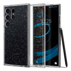 Spigen Liquid Crystal Glitter Cover t/Samsung Galaxy S24 Ultra (TPU) Crystal Quartz
