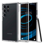 Spigen Ultra Hybrid Cover t/Samsung Galaxy S24 Ultra (TPU) Krystallklar