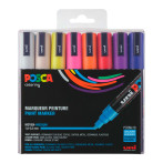 Posca UNI PC-3M Paint Marker (0,9-1,3mm) Pastell - 8 deler