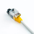 SmartKeeper Basic LAN Portblokkering m/nøkkel (gul) 5pk