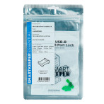 SmartKeeper Mini Micro USB-B Port Blocker (grønn) 10pk