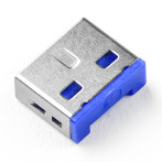 SmartKeeper Basic USB-A Port Blocker (blå) 100pk