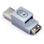 SmartKeeper Basic Smart Data USB-A-portblokkering (gul)