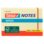 Tesa Office Post-it-lapper (50x75 mm) Gul