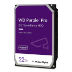 WD 22TB WD221PURP Purple Pro Surveillance - 7200RPM - 3,5tm