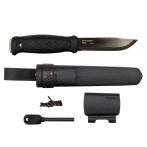 Morakniv Garberg BlacBlade Knife m/Survival-Kit (109mm) Carbon