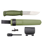 Morakniv Kansbol Kniv m/Survival-Kit (109mm) Grønn