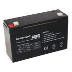 Green Cell AGM SLA VRLA-batteri for lekebiler (6V/12Ah)