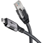 Goobay USB-nettverkskabel - 1m (USB-C 3.1 til RJ45)