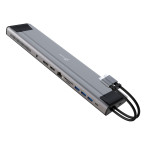 J5create JCD552 USB-C Dock (M.2/USB-C/Kortleser/USB-A/RJ45/HDMI)