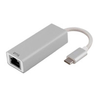 USB-C nettverkskort for Mac/PC - Deltaco Prime