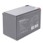 Qoltec 53049 12V AGM-batteri (12Ah)
