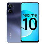Realme 10 4G smarttelefon 256/8GB 6,4tm (dobbelt SIM) Android 12 - svart
