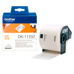 Brother DK11202 Fraktetikett t/QL Etikettskrivere (62x100mm) 300pk