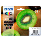 Epson 202XL verdipakke blekkpatroner (5 deler) Svart/Fotosort/Blå/Magenta/Gul