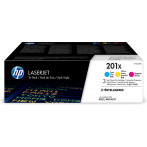 HP 201x lasertoner (2300 sider) cyan/magenta/gul